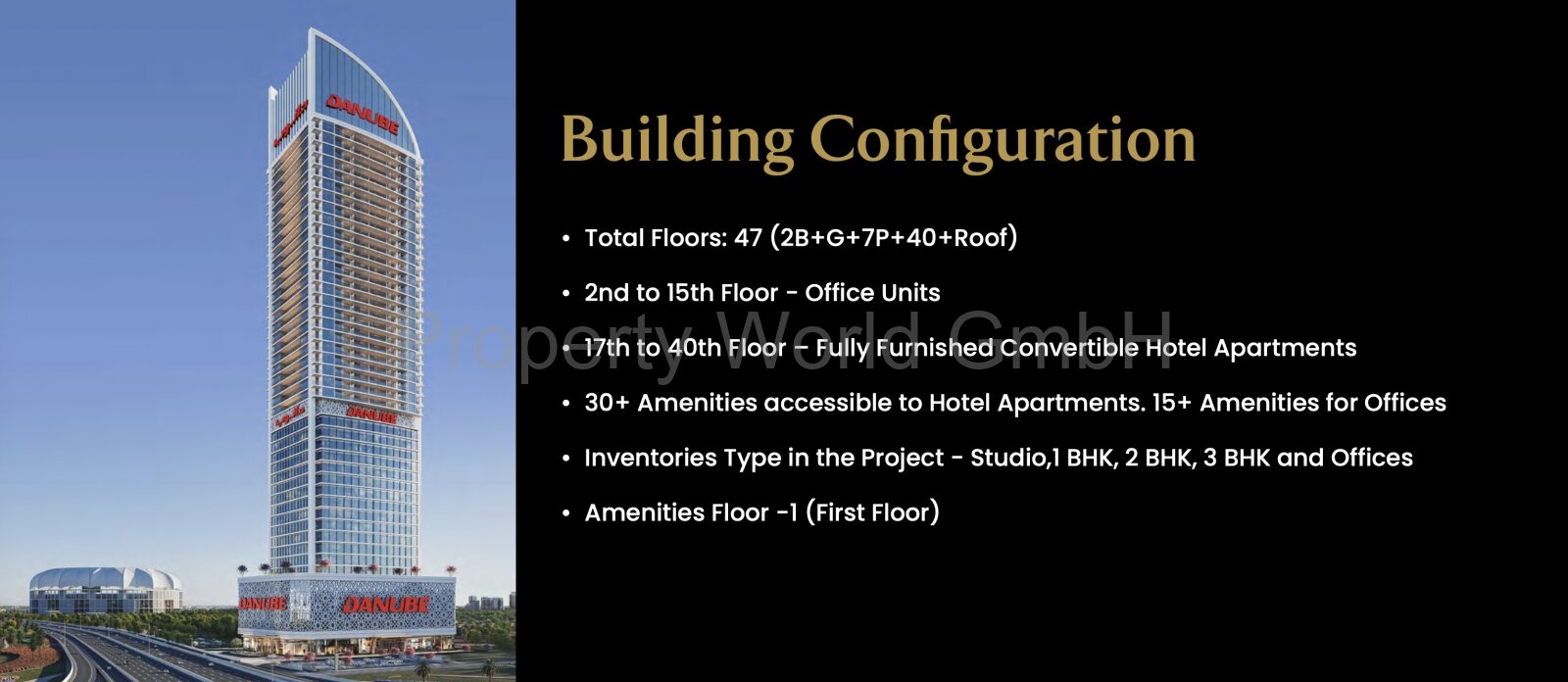 Investieren in Dubai - bis 40% Mietrendite