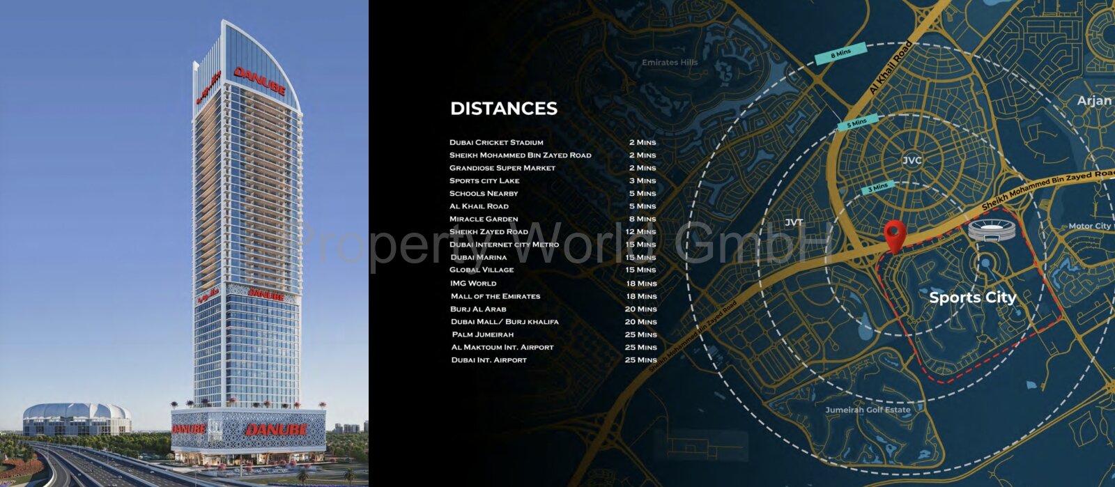 Investieren in Dubai - bis 40% Mietrendite