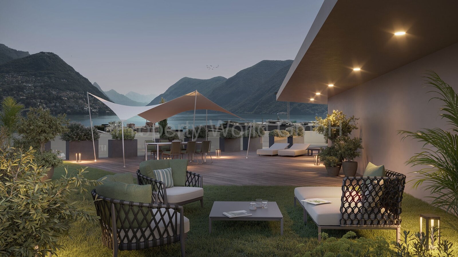 Residenza esclusiva a Paradiso – Attico di 4.5 locali con vista mozzafiato