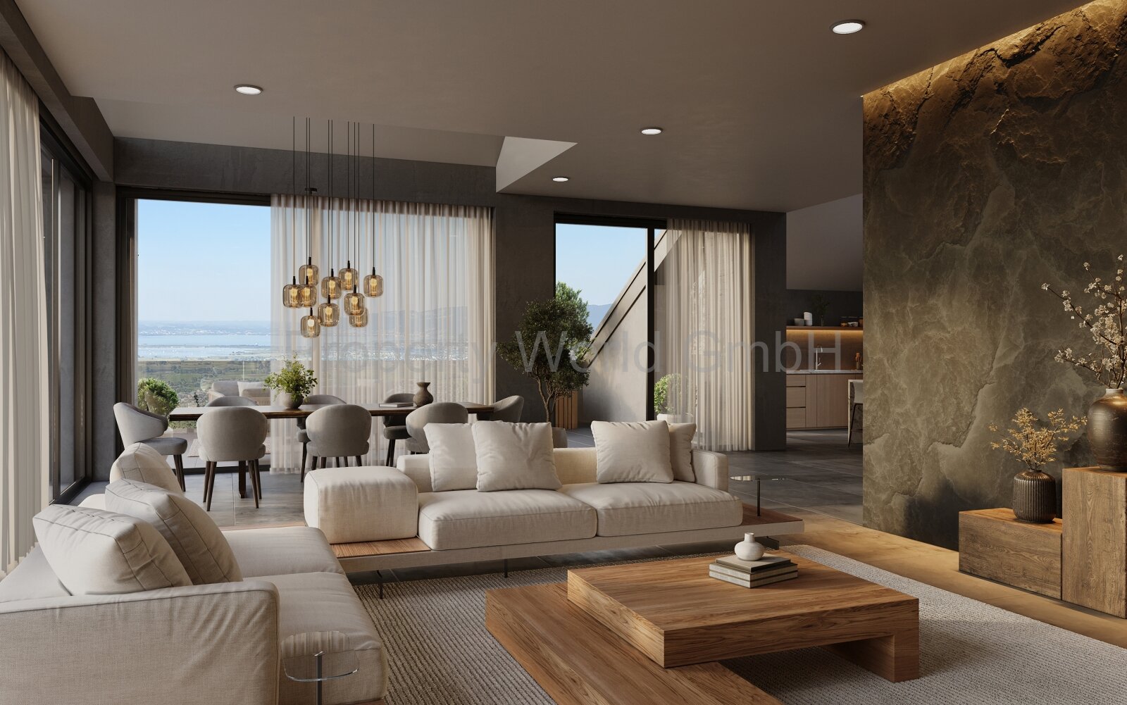 Luxury Penthouse in Walzenhausen mit See- und Fernsicht 