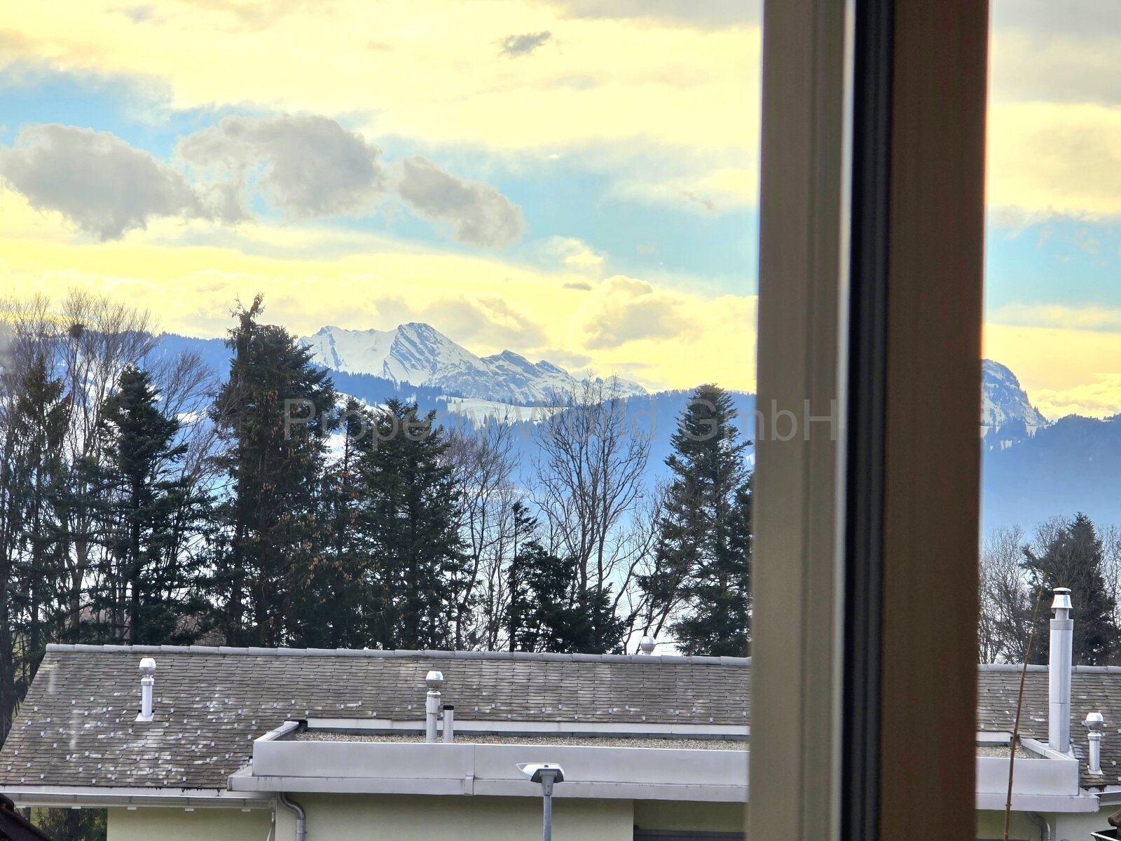 Aussicht vom Wohnzimmerr