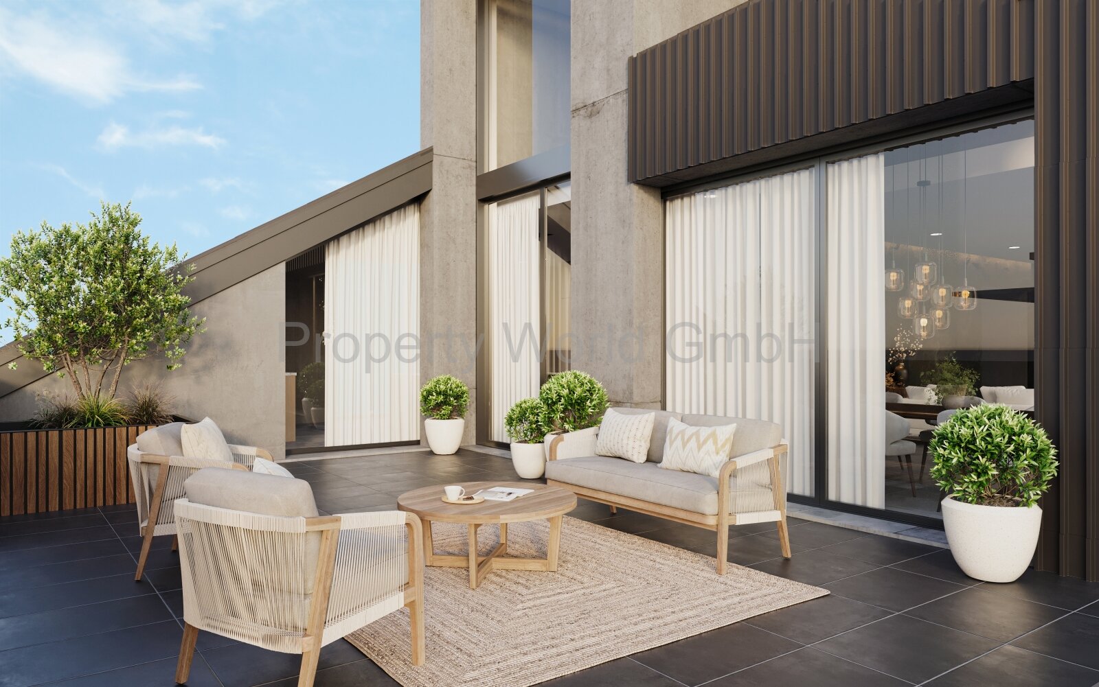 Luxury Penthouse in Walzenhausen mit See- und Fernsicht 