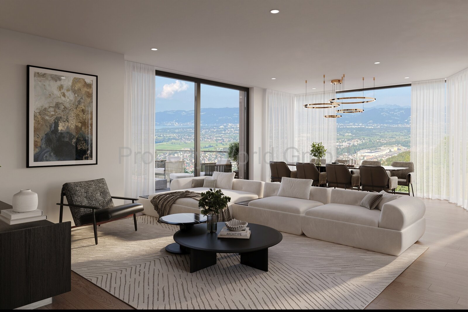 Luxury Eigenheim in Walzenhausen mit See- und Fernsicht 