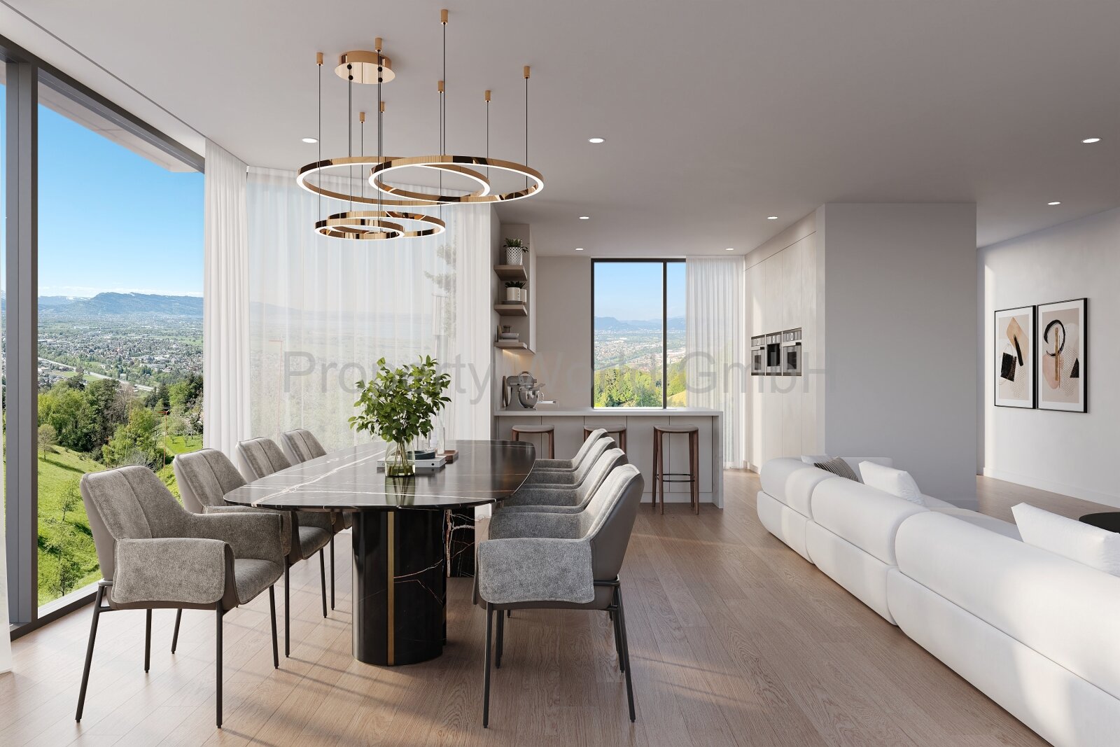 Luxury Eigenheim in Walzenhausen mit See- und Fernsicht 