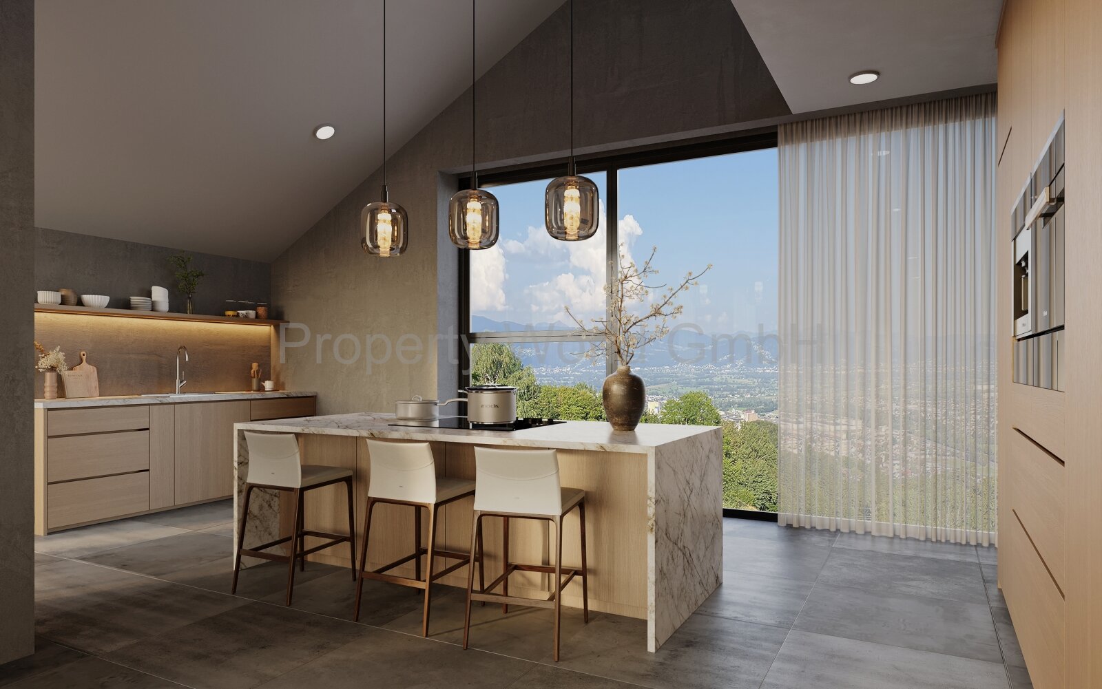 Luxury Penthouse in Walzenhausen mit See- und Fernsicht 