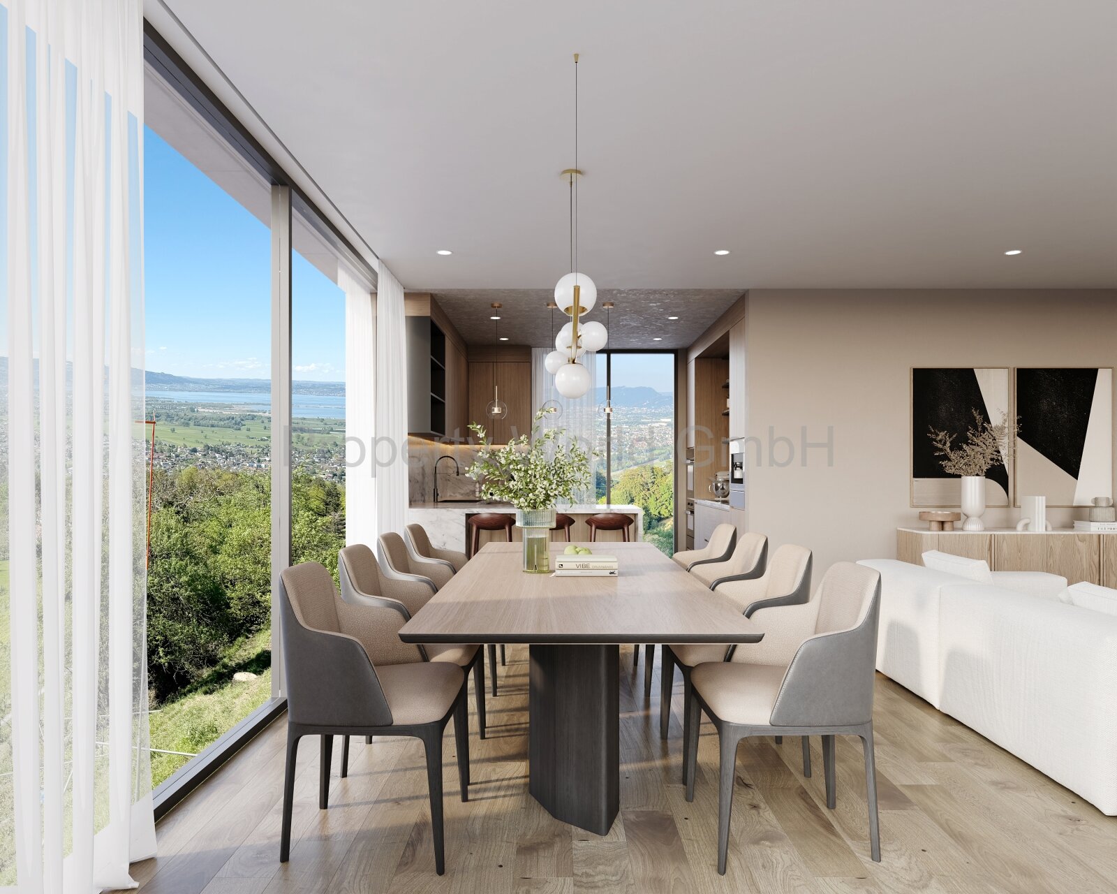 Luxury Eigenheim in Walzenhausen mit See- und Fernsicht 